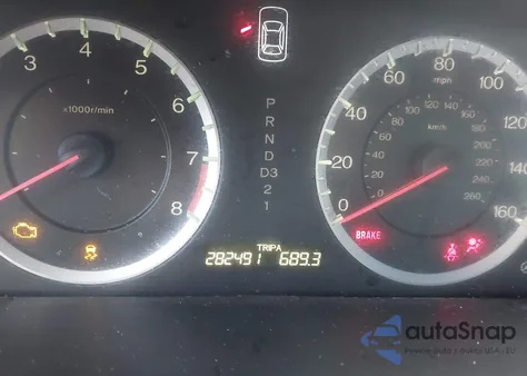 2011 Honda Accord 2.4 Ex-L z USA, uszkodzony, nr VIN 1HGCP2F89BA120704